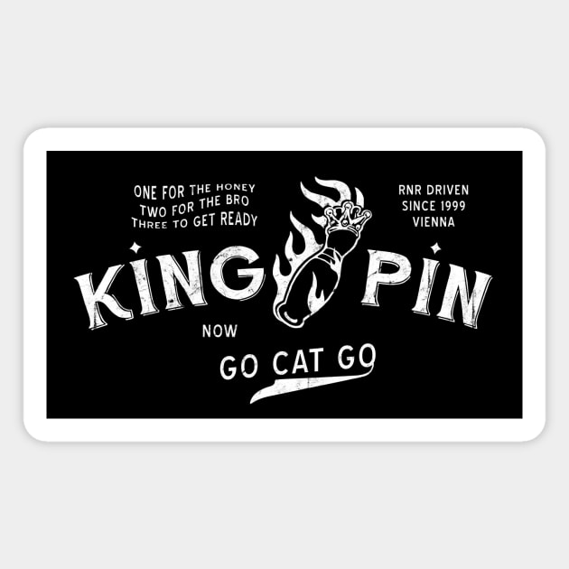 Kingpin Store Logo Magnet by Kingrocker Clothing